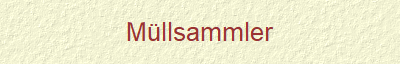 M�llsammler